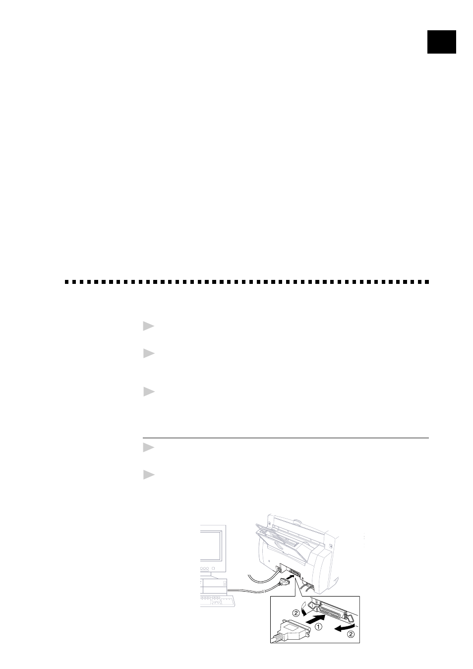 Setting up the mfc and computer to work together | Brother MFC-730 User Manual | Page 147 / 218