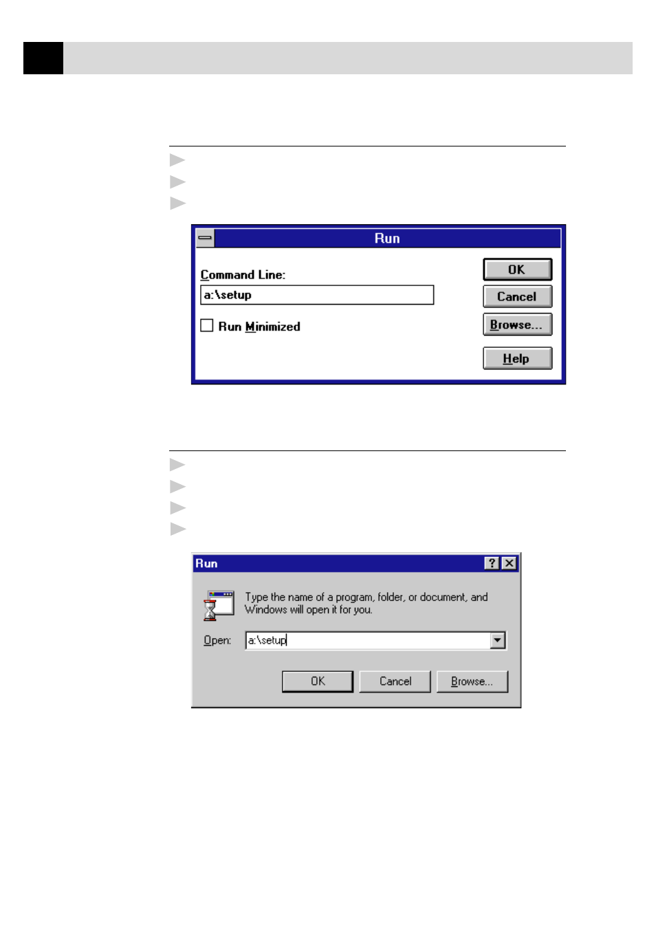 If you are using windows, 1 or 3.11, 95 or 98 | Brother MFC-730 User Manual | Page 152 / 218