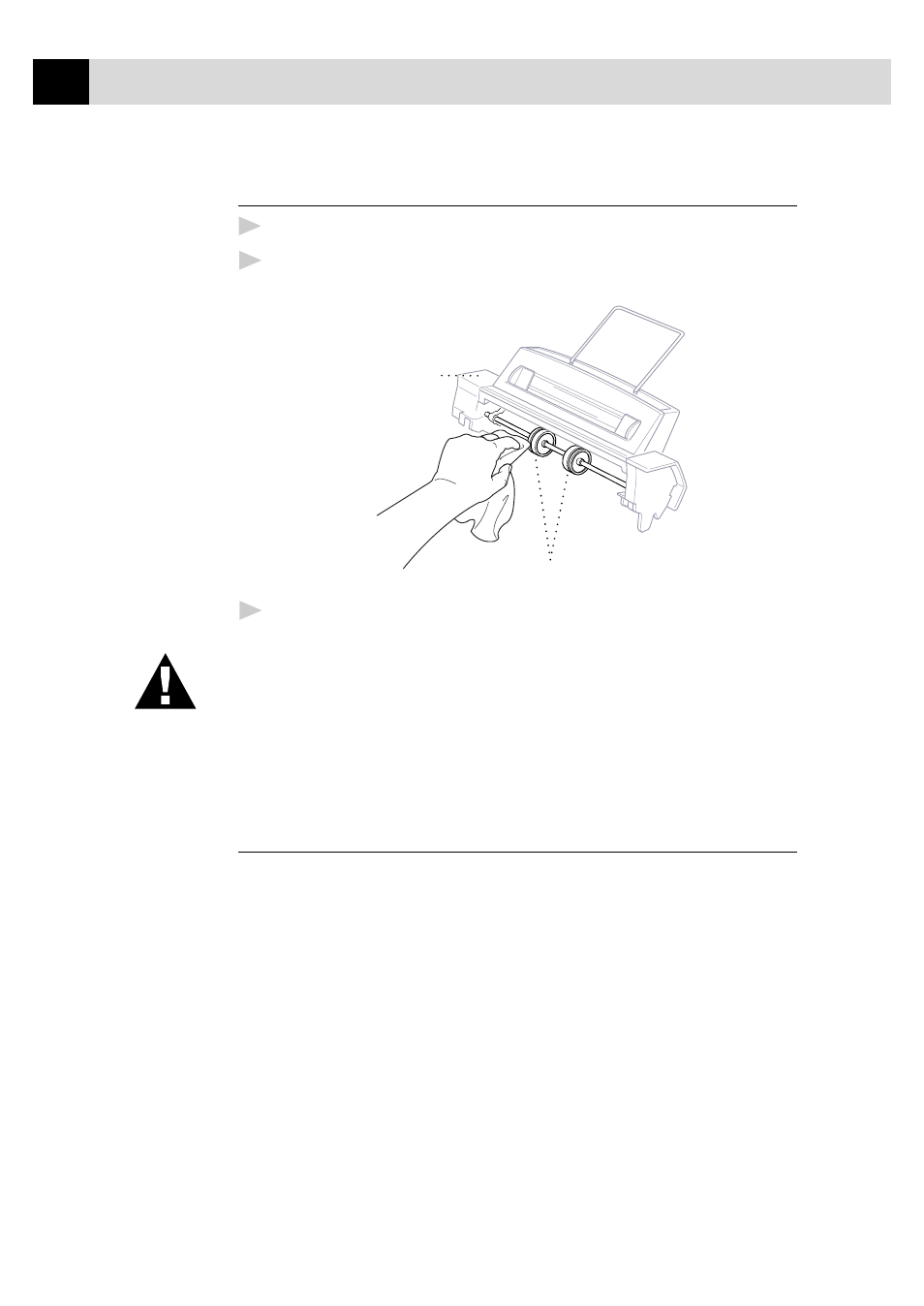 Cleaning the pick-up roller, Replacing the ink cartridges, Warning | Brother MFC-730 User Manual | Page 196 / 218