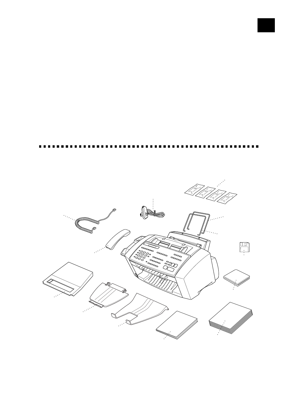 Mfc setup and connections | Brother MFC-730 User Manual | Page 21 / 218