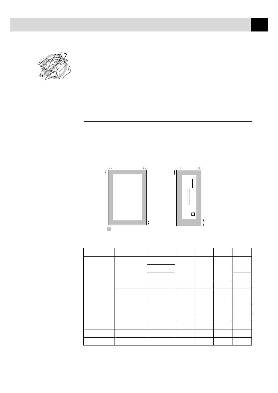 Print area | Brother MFC-730 User Manual | Page 39 / 218