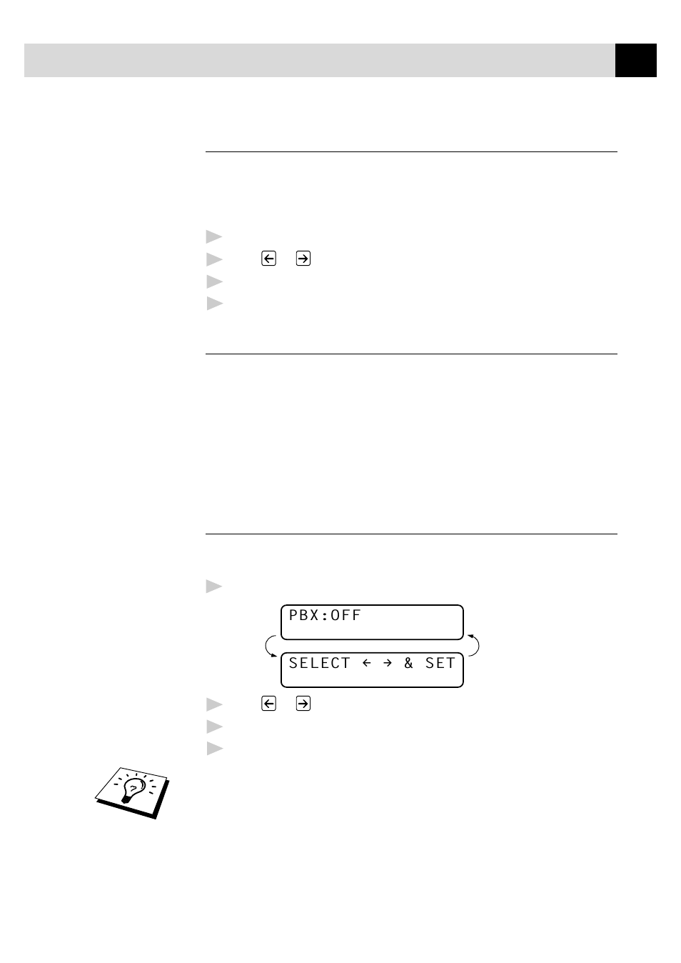 Setting the beeper volume, Pabx and transfer, Setting pabx | Brother MFC-730 User Manual | Page 51 / 218