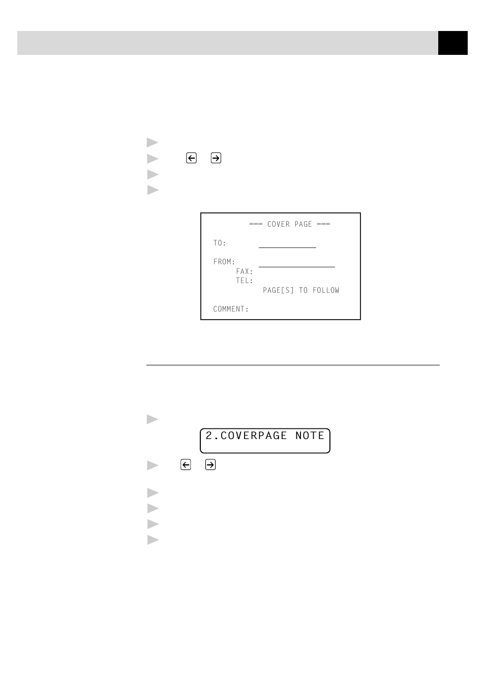 Cover page message | Brother MFC-730 User Manual | Page 77 / 218