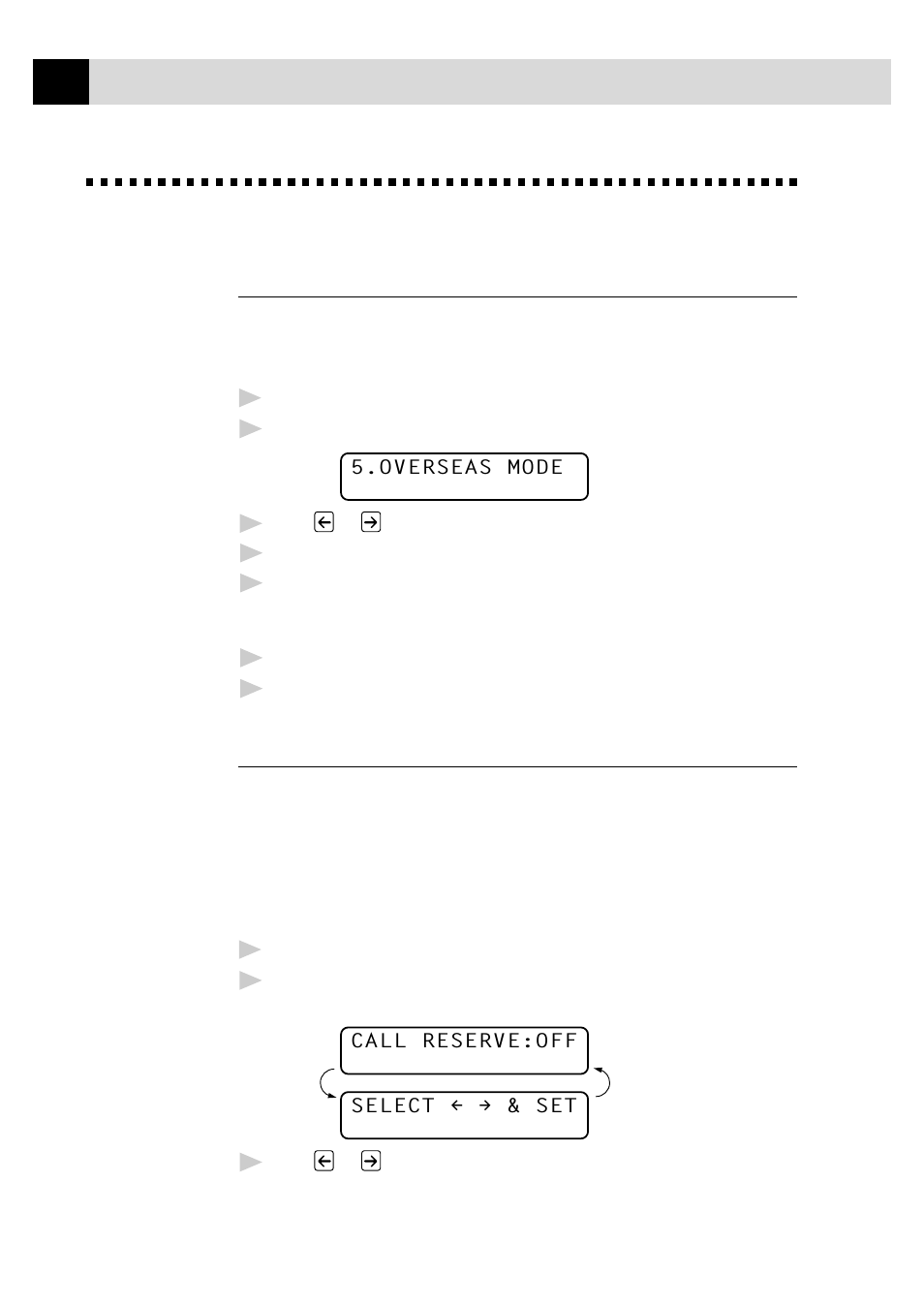 Advanced sending operations, Overseas mode, Call reservation | Brother MFC-730 User Manual | Page 78 / 218