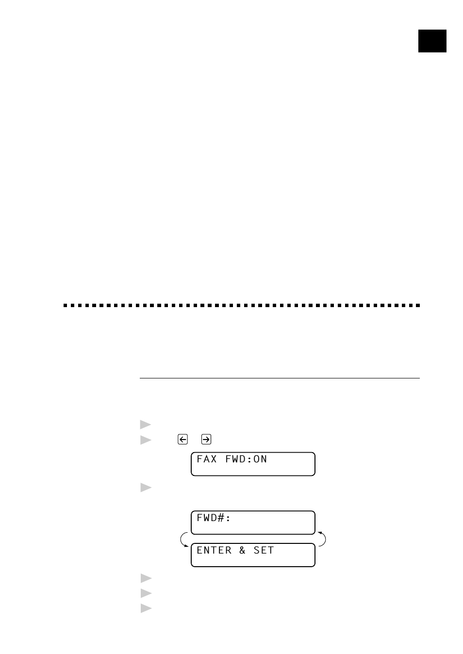 Remote fax options, Only for mfc-730), Fax forwarding | Brother MFC-730 User Manual | Page 93 / 218