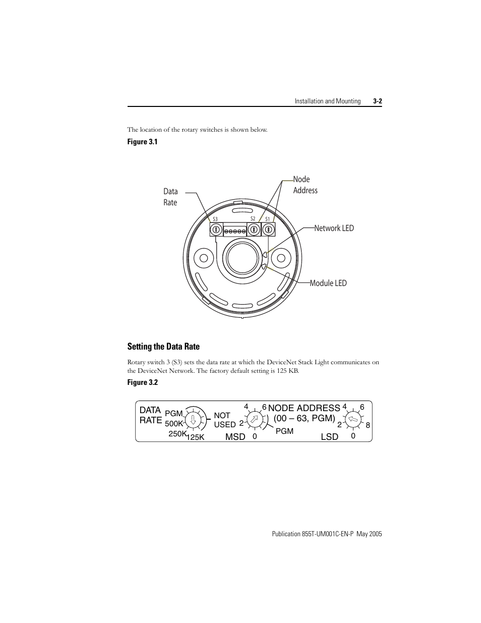 Rockwell Automation 855T DeviceNet Stack Light User Manual User Manual | Page 27 / 72