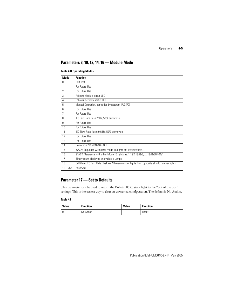 Rockwell Automation 855T DeviceNet Stack Light User Manual User Manual | Page 35 / 72