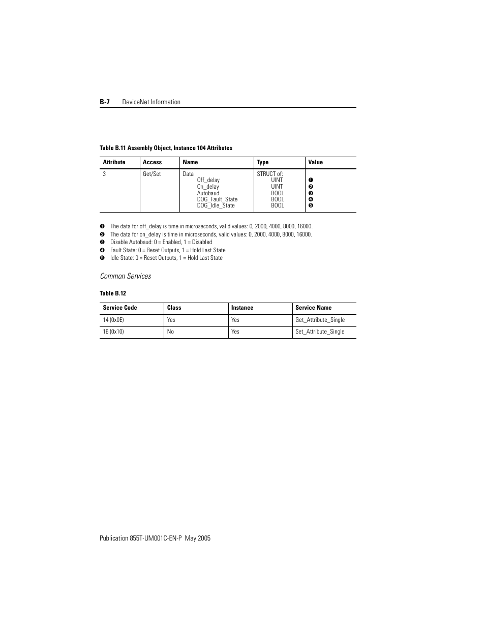 Rockwell Automation 855T DeviceNet Stack Light User Manual User Manual | Page 56 / 72
