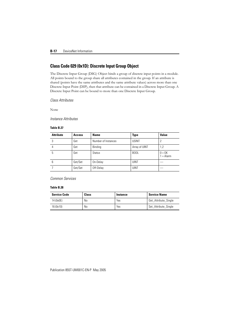 Rockwell Automation 855T DeviceNet Stack Light User Manual User Manual | Page 66 / 72