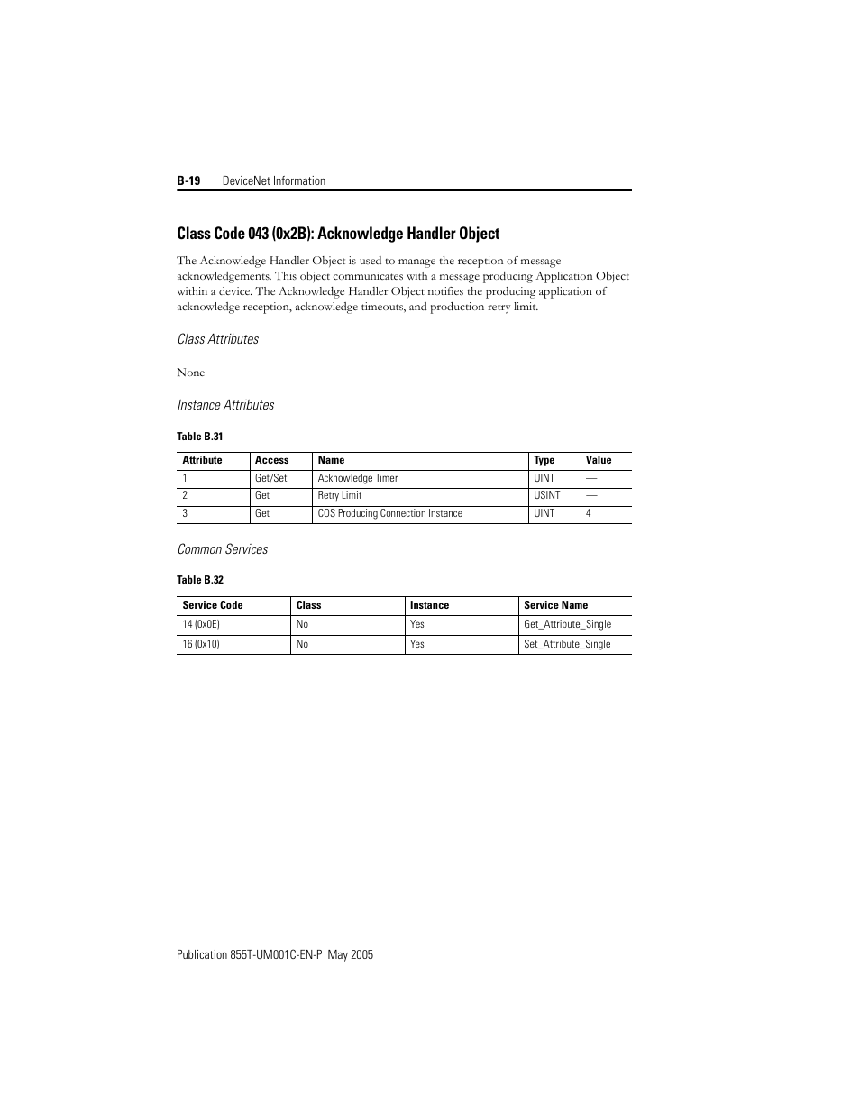 Rockwell Automation 855T DeviceNet Stack Light User Manual User Manual | Page 68 / 72