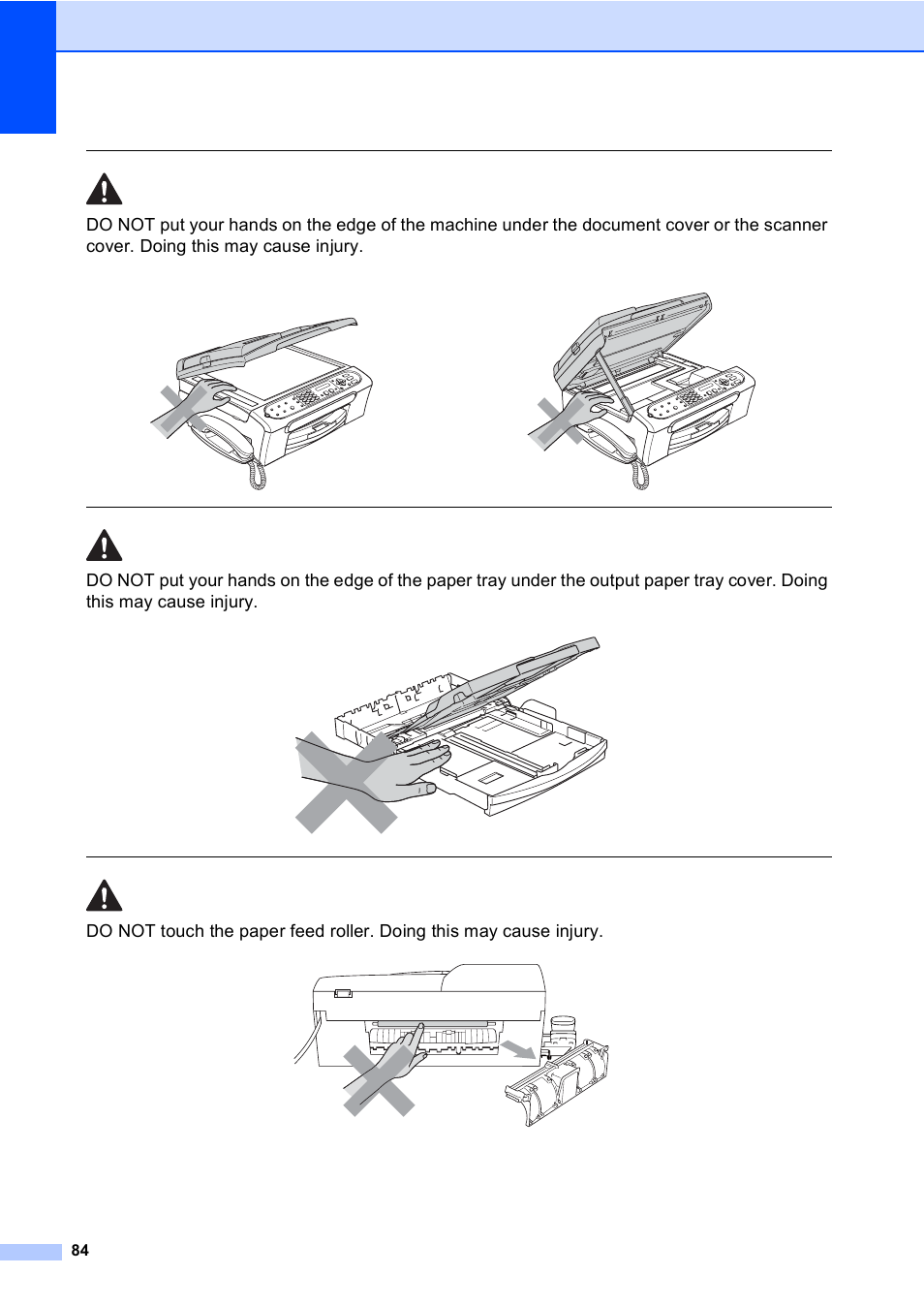 Brother FAX-2480C User Manual | Page 100 / 164