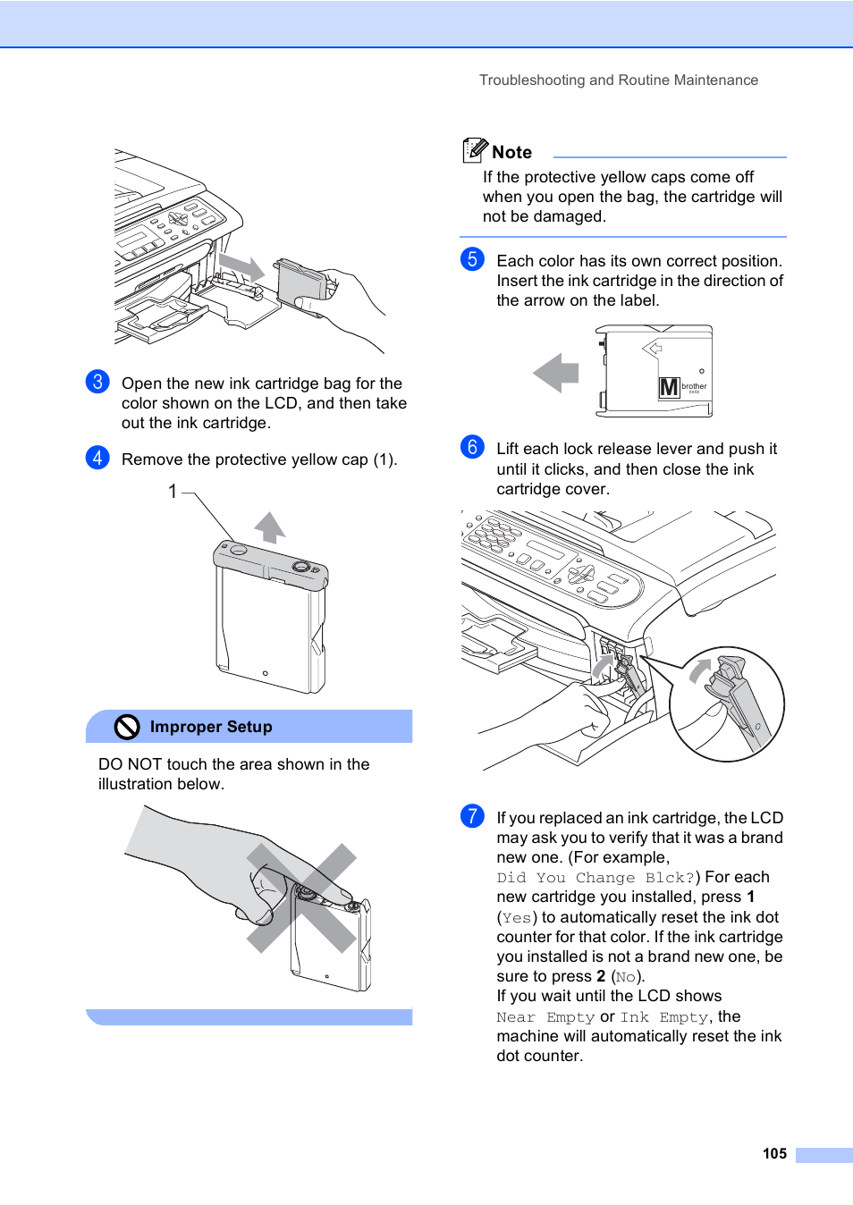 Brother FAX-2480C User Manual | Page 121 / 164