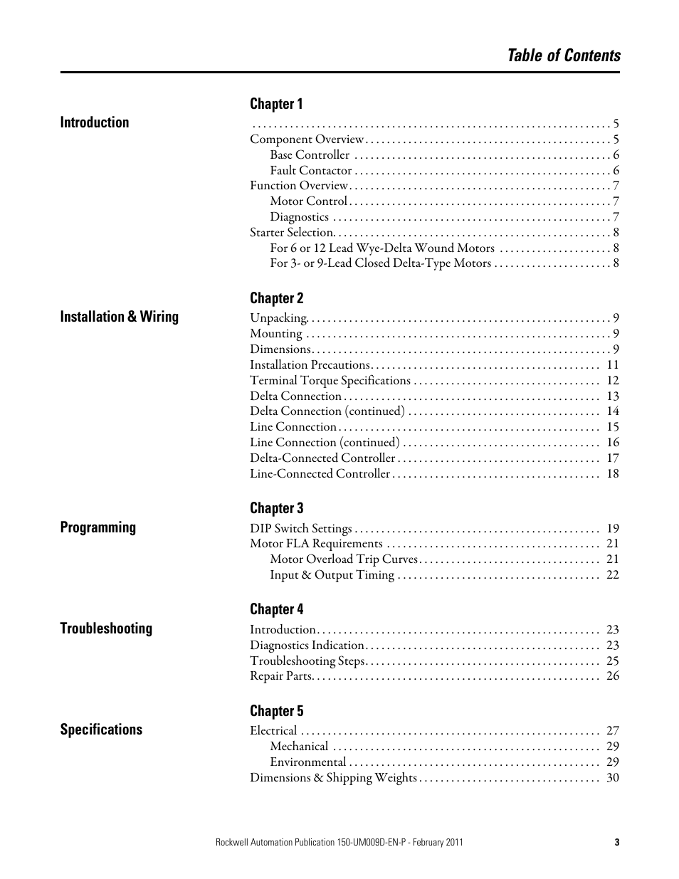 Rockwell Automation 150-E SMC Elevator Users Manual User Manual | Page 3 / 32