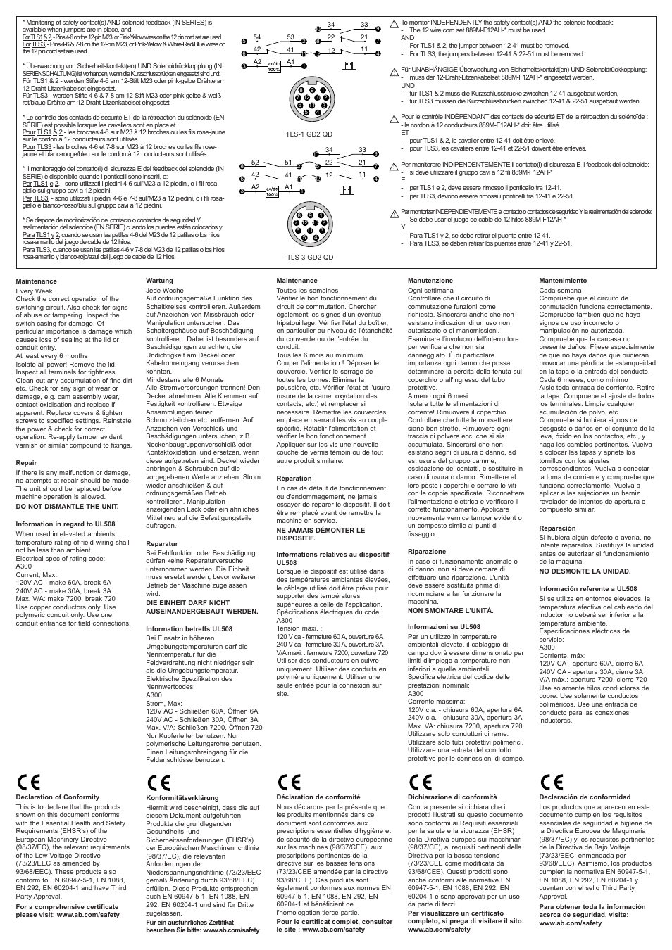 Rockwell Automation 440G-TLS1-GD2_TLS3-GD2 Escape Release User Manual | Page 3 / 4