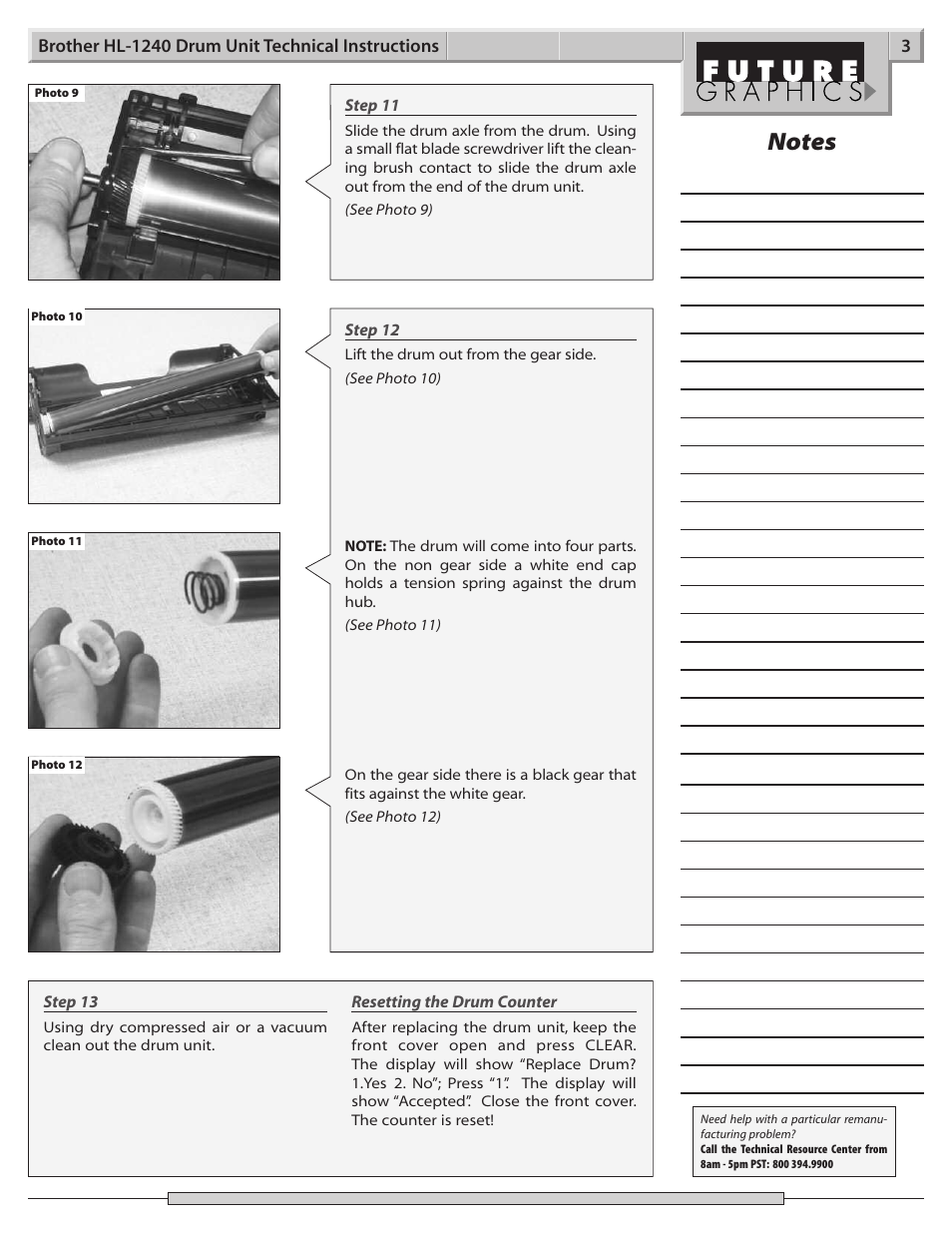 Brother HL-1240 User Manual | Page 3 / 4