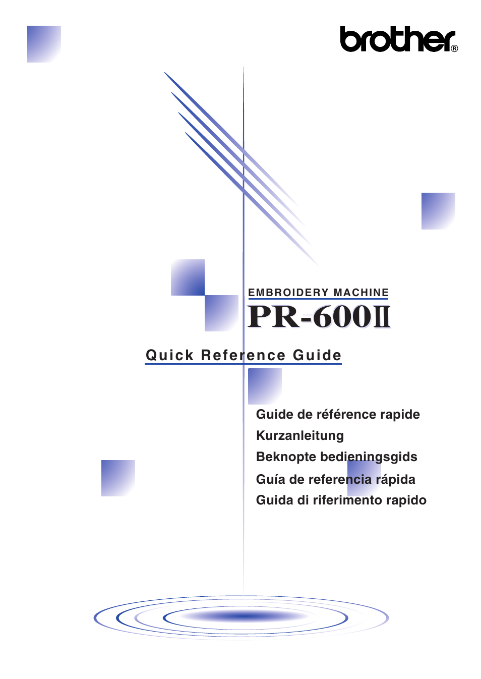 Brother PR-600II User Manual | 28 pages