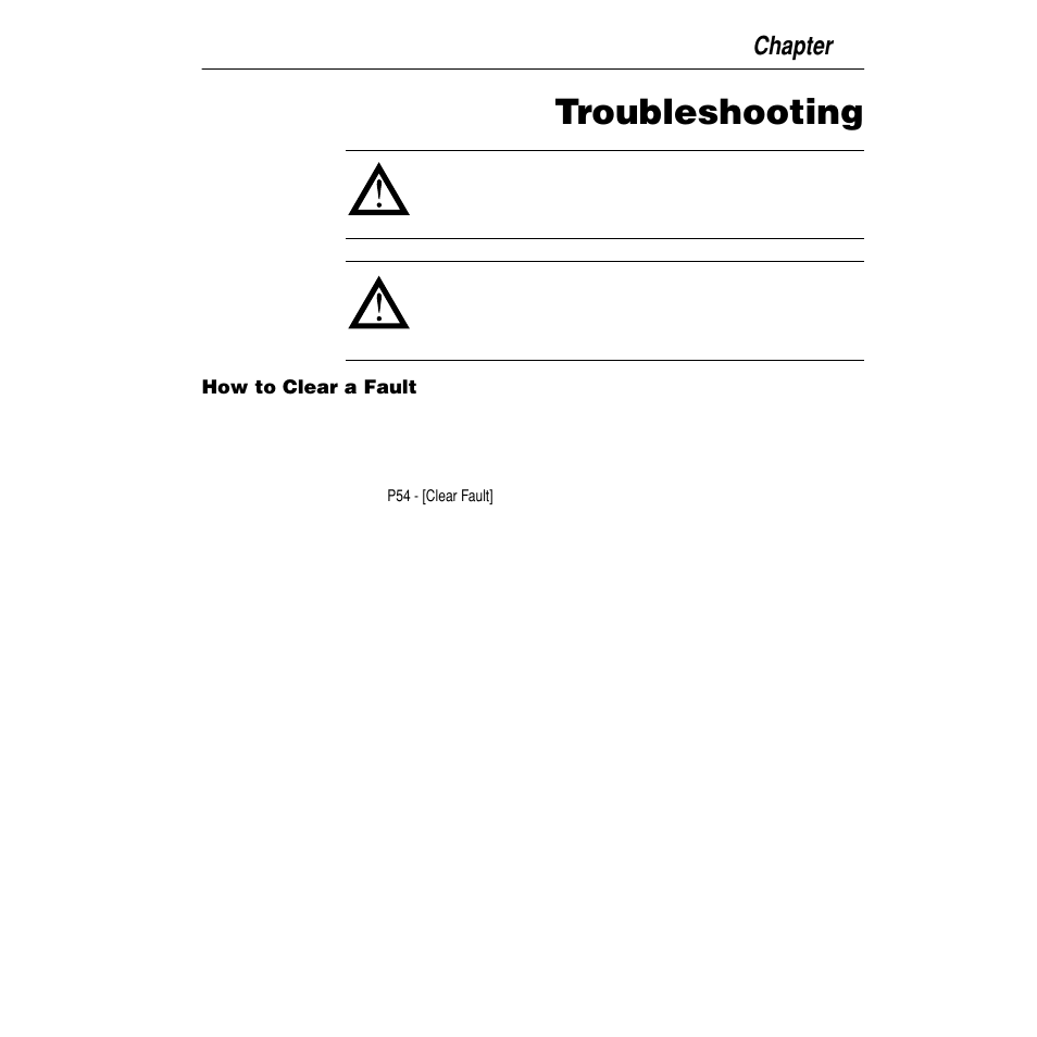 Troubleshooting, Chapter | Rockwell Automation 160 SSC Remote Keypad User Manual User Manual | Page 17 / 21