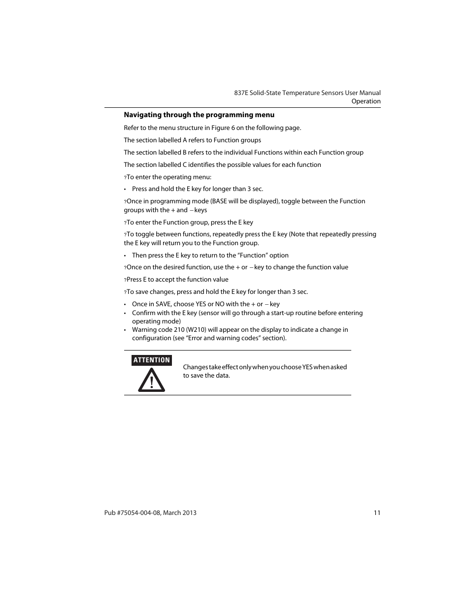 Rockwell Automation 837E Solid-State Temperature Sensors User Manual | Page 13 / 32