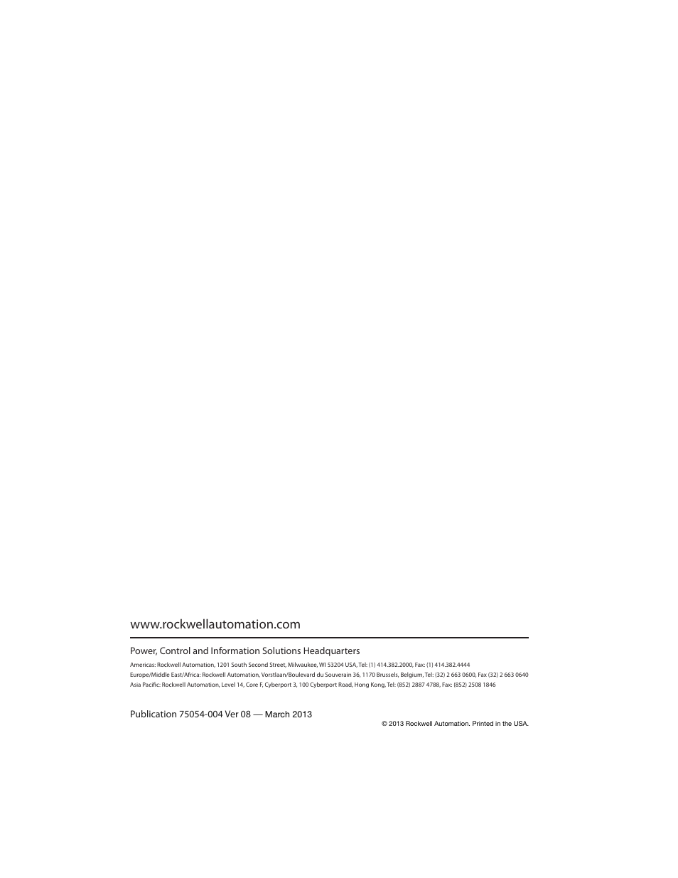 Rockwell Automation 837E Solid-State Temperature Sensors User Manual | Page 32 / 32