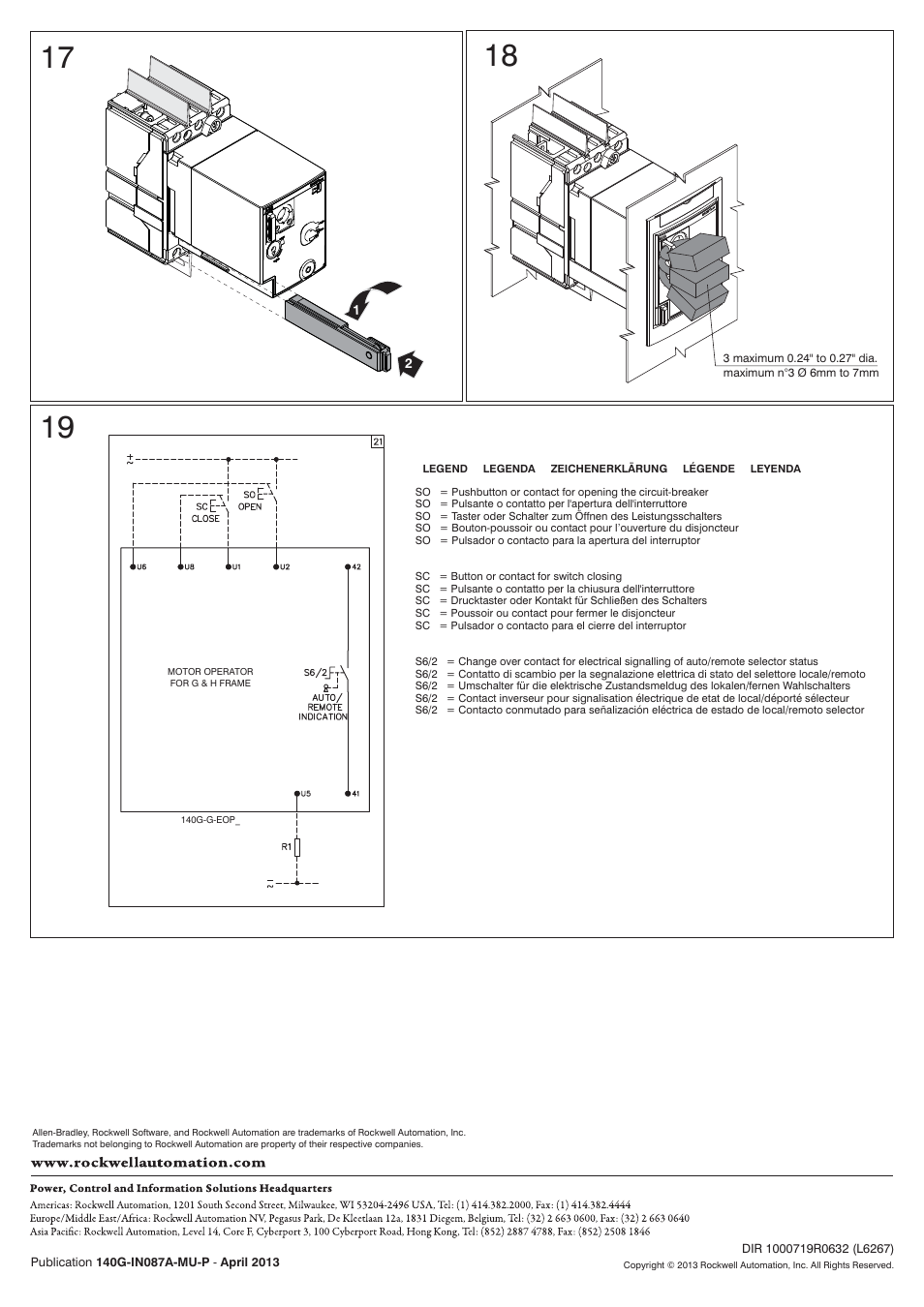 Rockwell Automation 140G-G-EOPx Motor Operator User Manual | Page 5 / 5