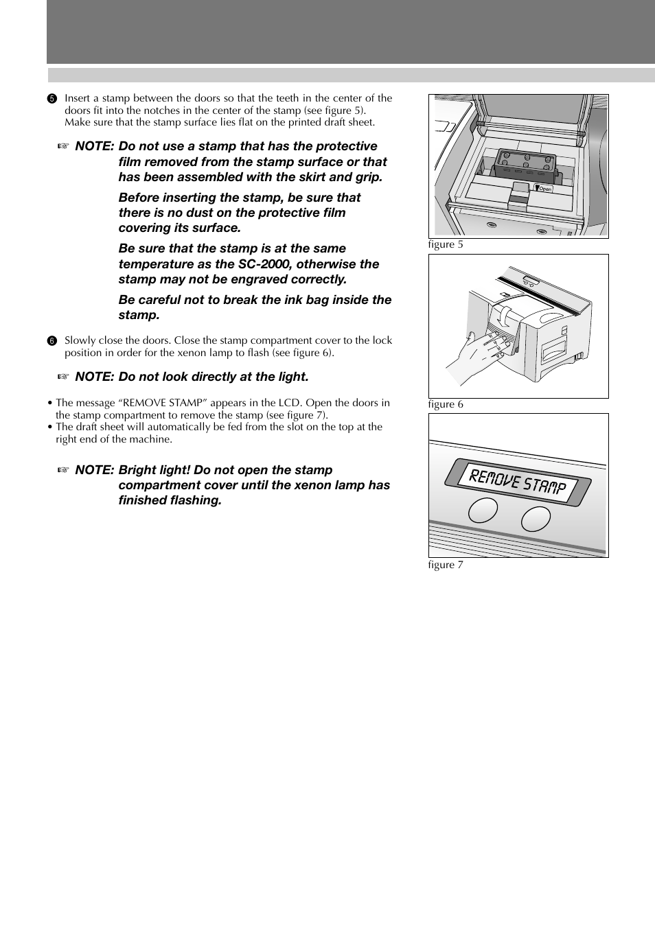 Desigining a stamp, Making a stamp | Brother SC-2000 User Manual | Page 47 / 64