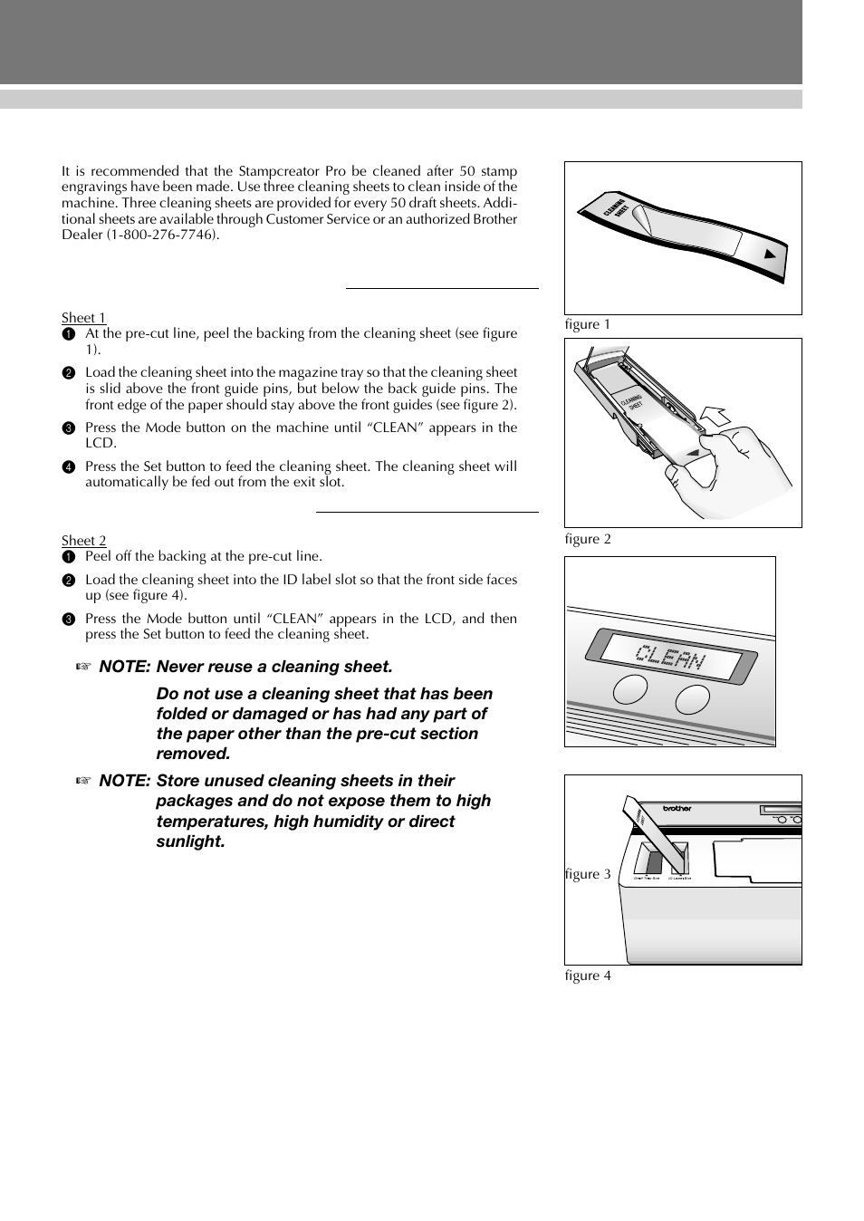 Desigining a stamp, Care & troubleshooting, Periodic maintenance | Cleaning the draft sheet rollers, Cleaning the id label rollers | Brother SC-2000 User Manual | Page 50 / 64