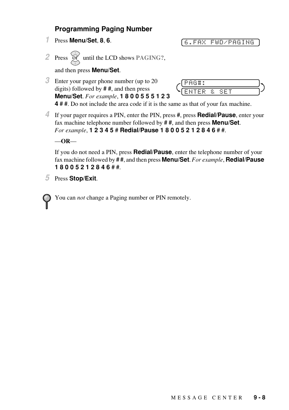 Brother Fax-885MC User Manual | Page 77 / 108
