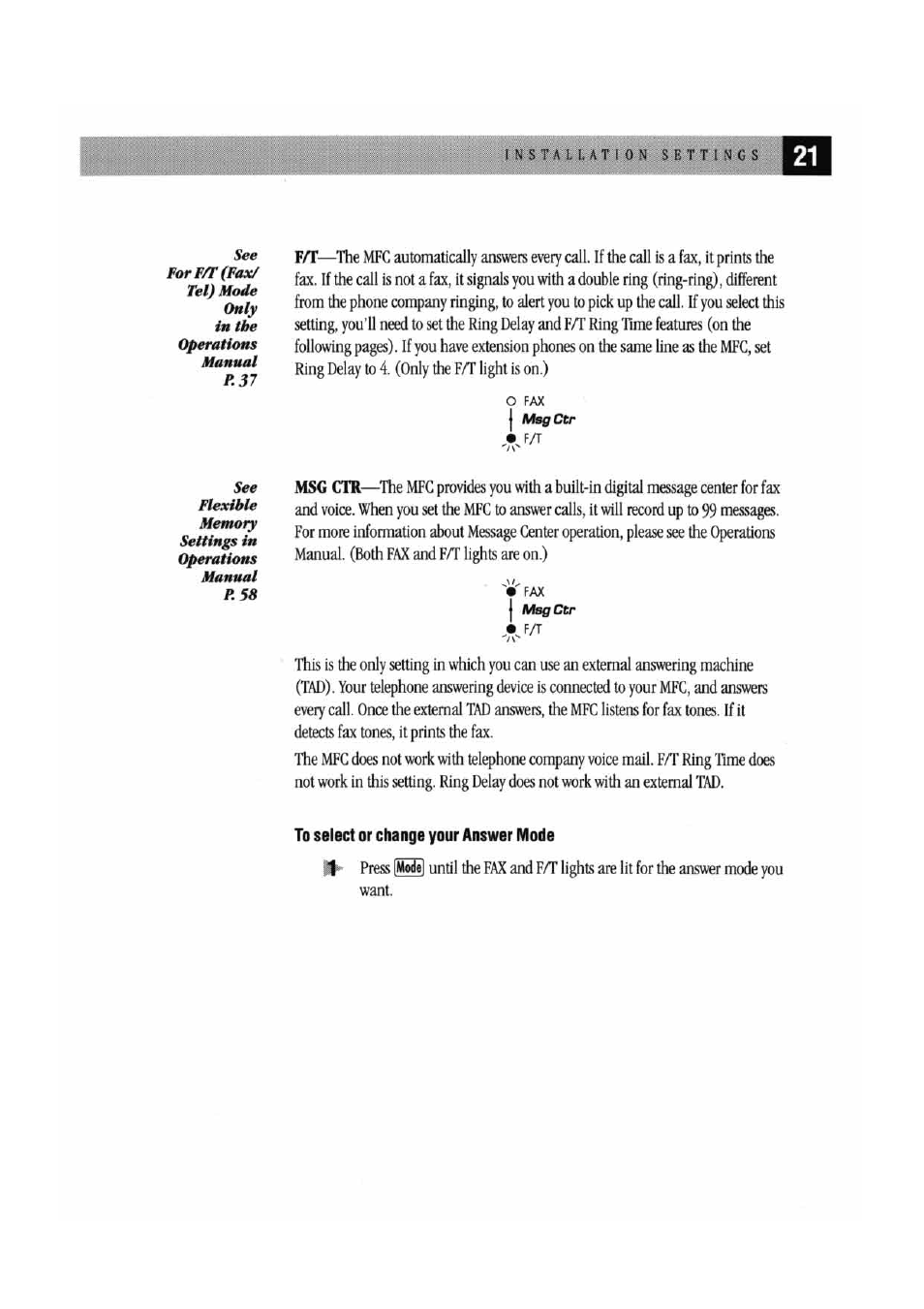 Brother MFC 7000FC User Manual | Page 25 / 45