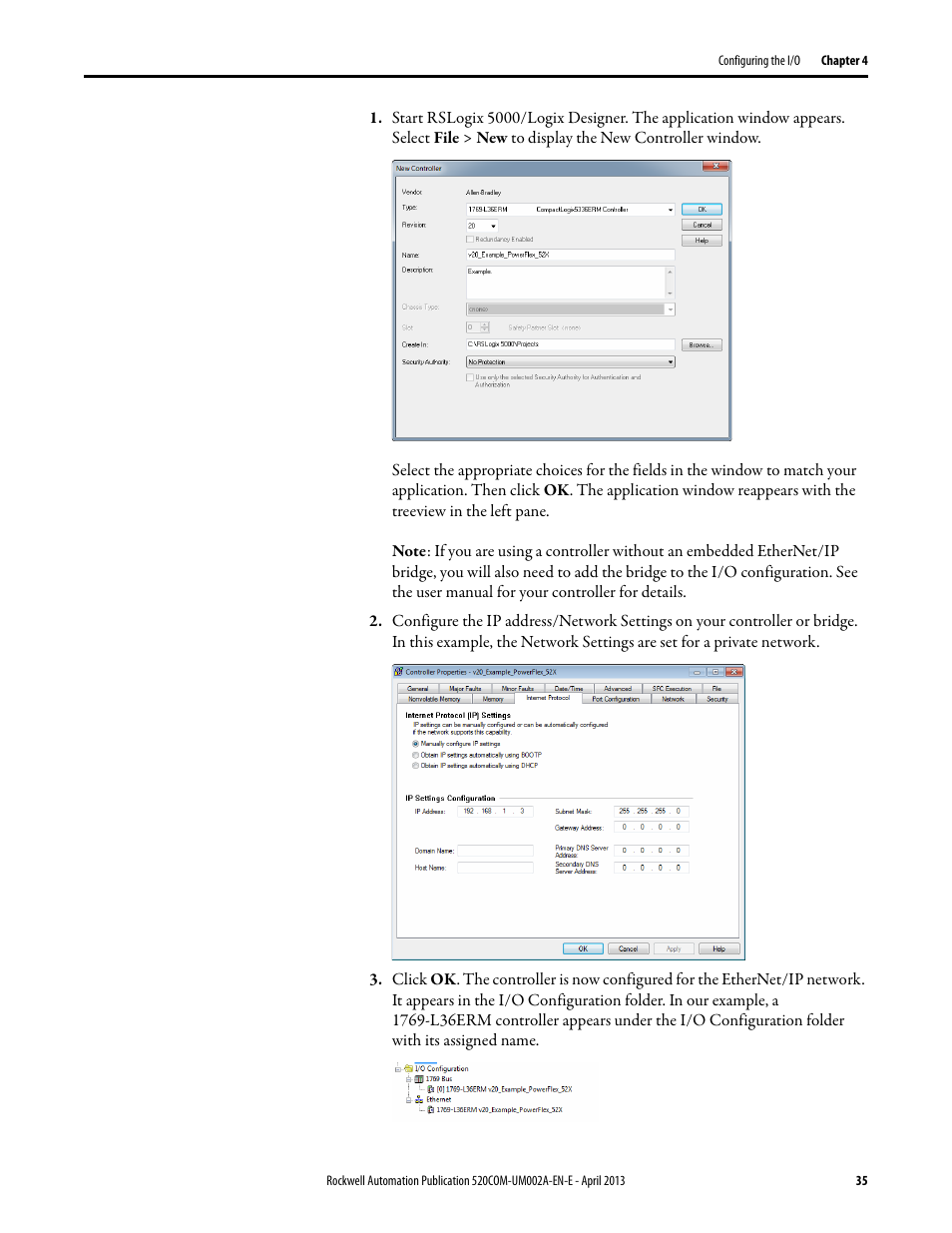 Rockwell Automation 25-COMM-D PowerFlex 525 DeviceNet Adapter User Manual | Page 35 / 140