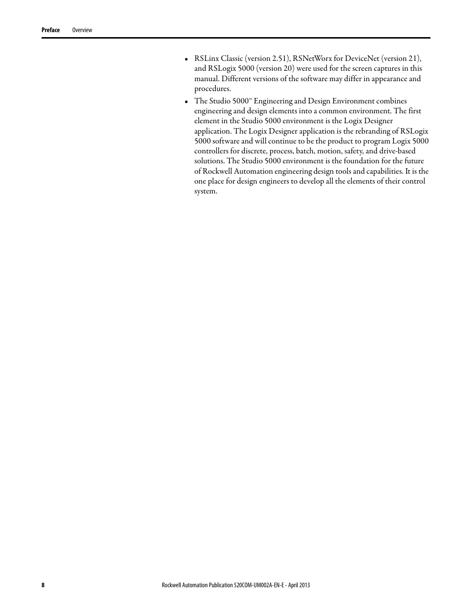 Rockwell Automation 25-COMM-D PowerFlex 525 DeviceNet Adapter User Manual | Page 8 / 140