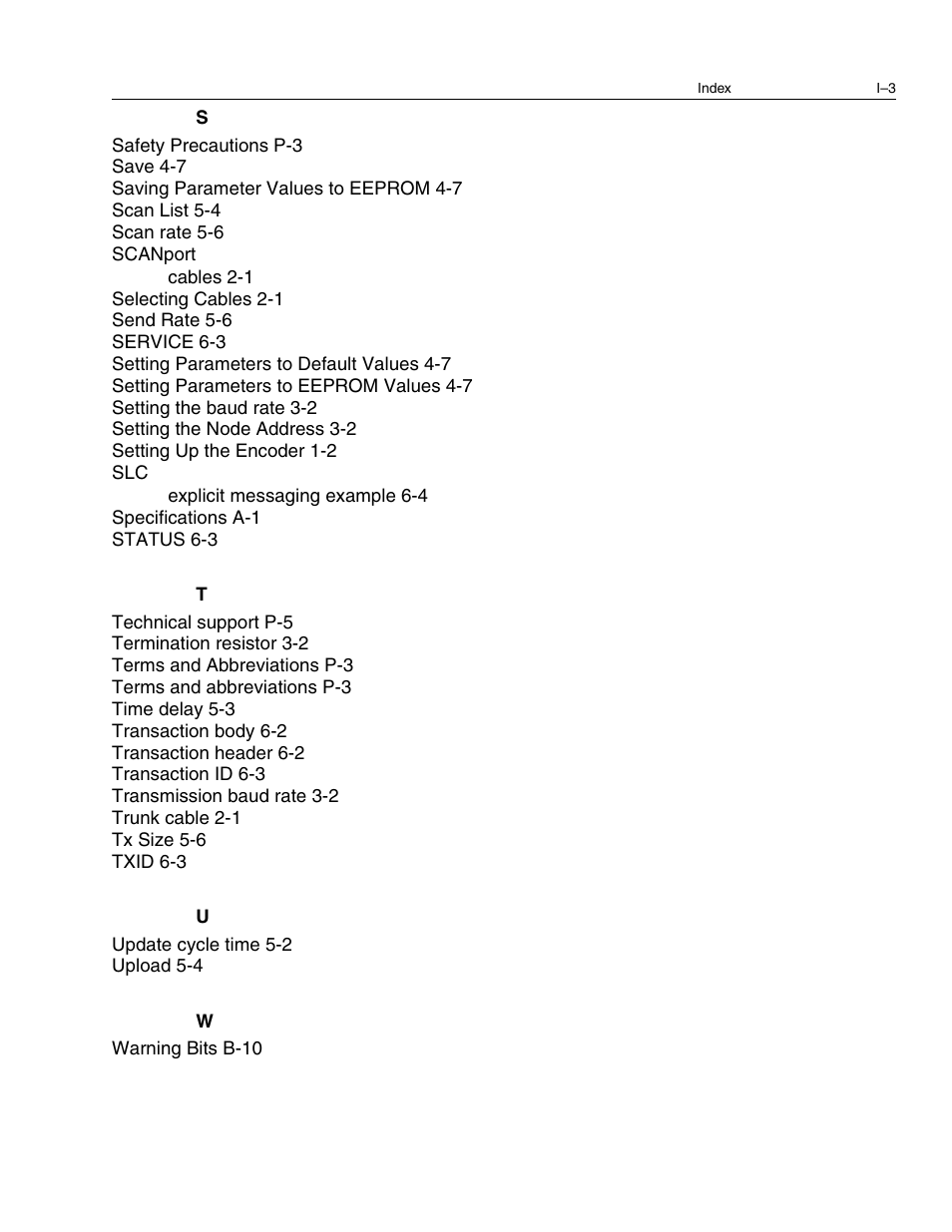 Rockwell Automation 842D-60131331BXA DeviceNet Encoder User Manual User Manual | Page 55 / 58