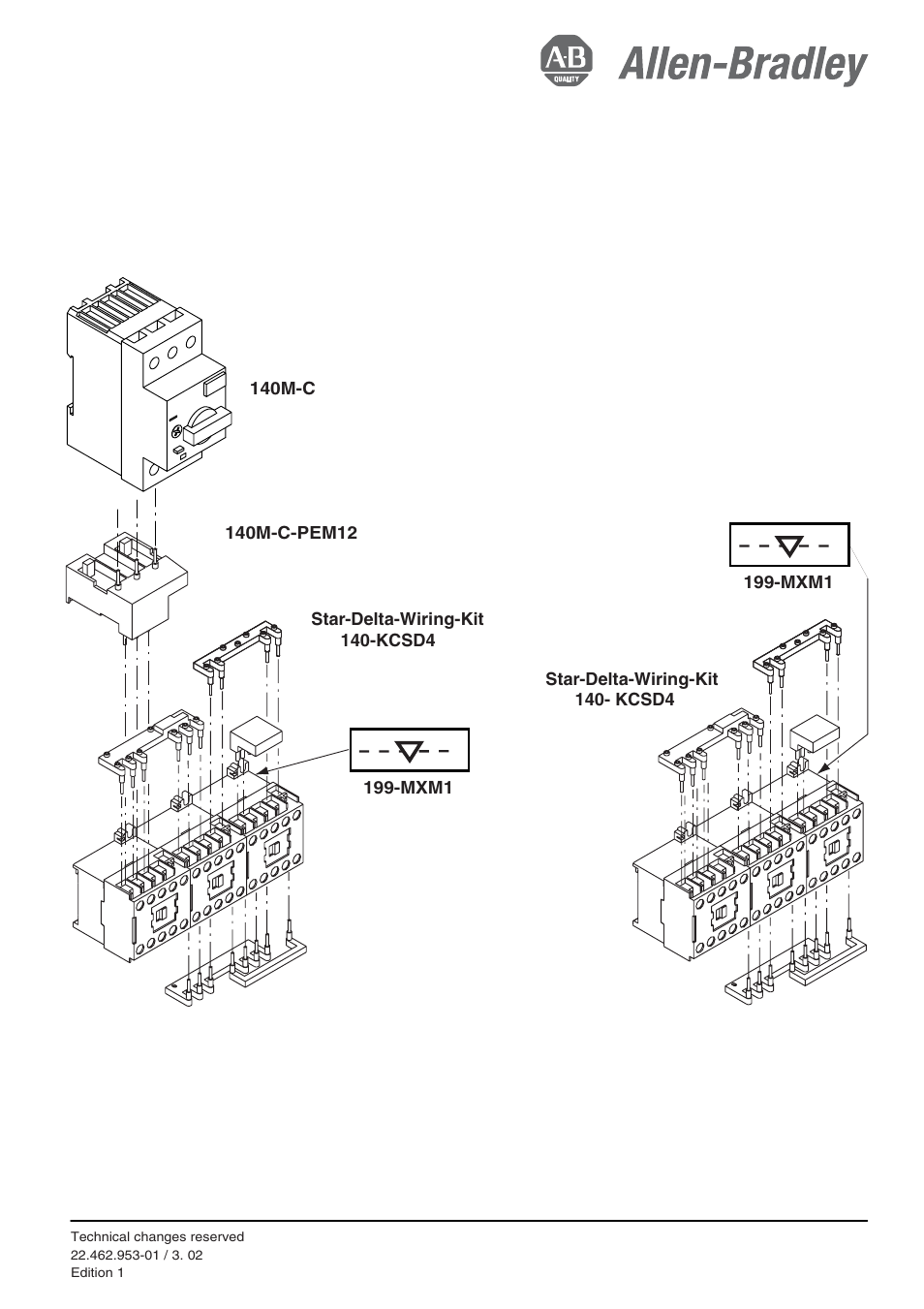 Rockwell Automation 140M Connection Module 140M - 100-M05...12 User Manual | Page 2 / 2