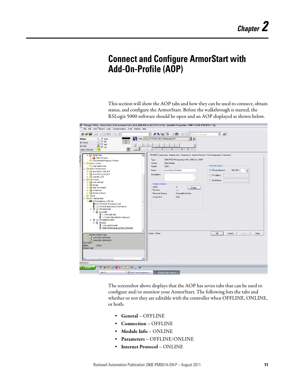 Chapter 2 | Rockwell Automation 284E ArmorStart EtherNet IP Communications and Control Programming Manual User Manual | Page 11 / 90