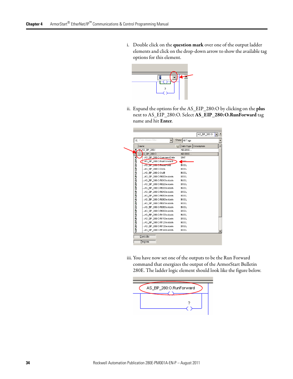 Rockwell Automation 284E ArmorStart EtherNet IP Communications and Control Programming Manual User Manual | Page 34 / 90