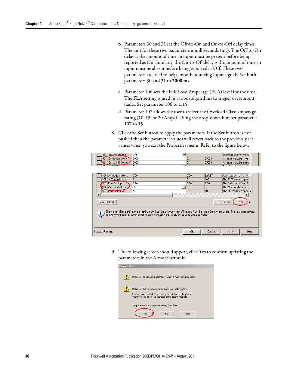 Rockwell Automation 284E ArmorStart EtherNet IP Communications and Control Programming Manual User Manual | Page 40 / 90