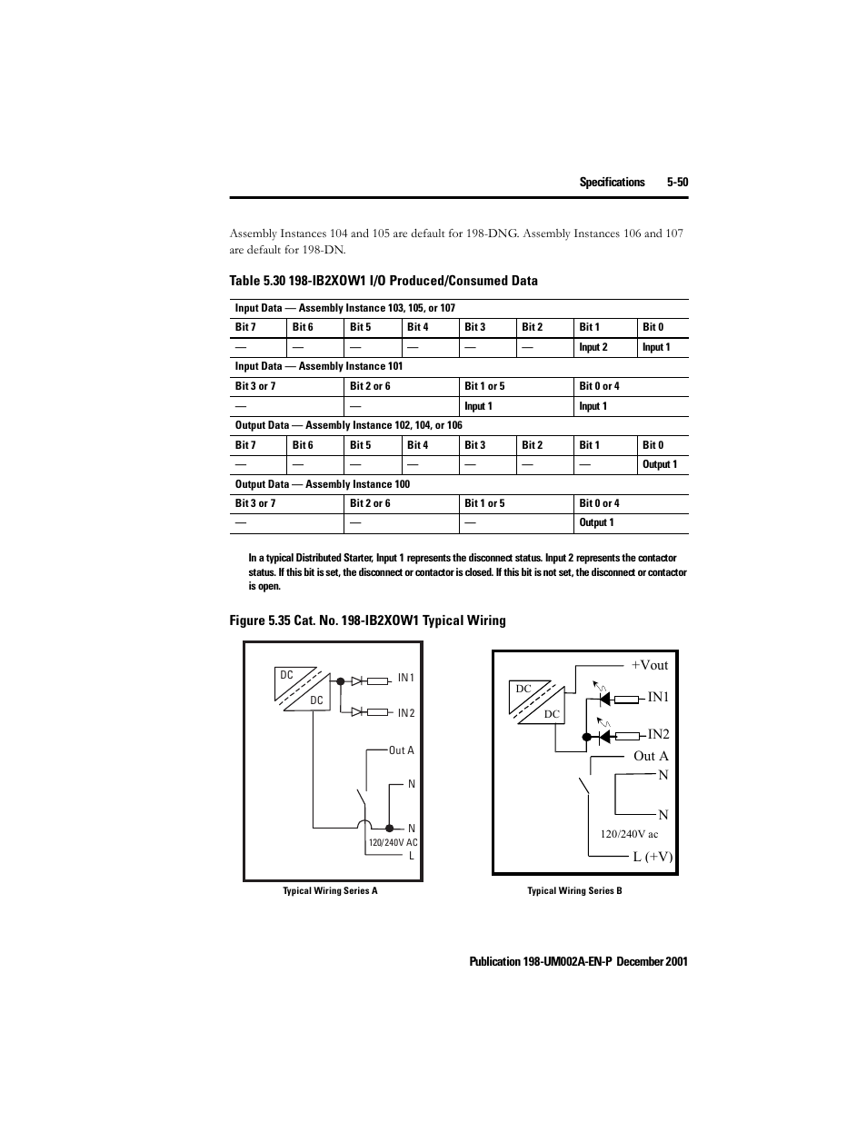 Rockwell Automation 198 Series C Modular DeviceNet Starter Auxiliary User Manual User Manual | Page 109 / 176