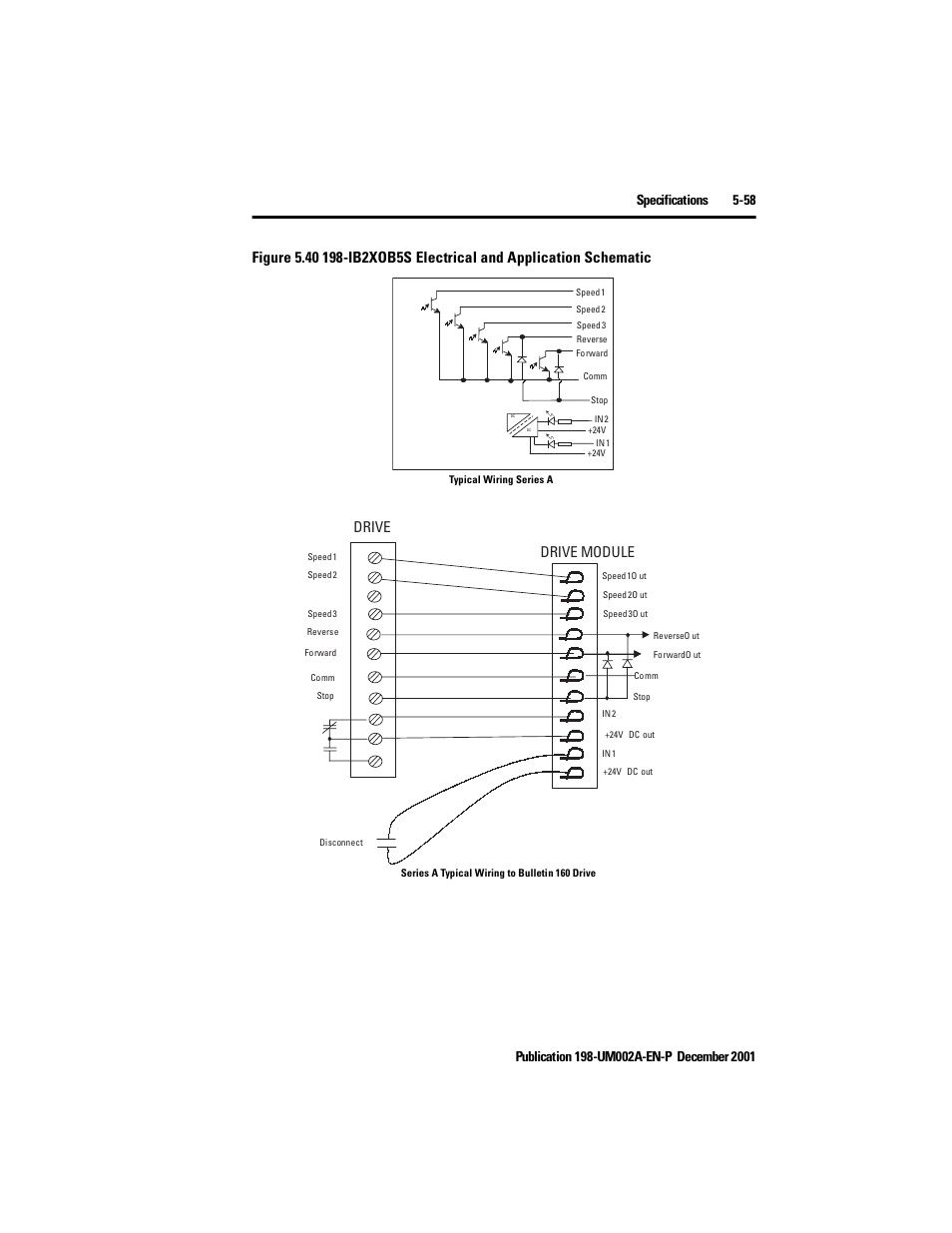 Drive drive module | Rockwell Automation 198 Series C Modular DeviceNet Starter Auxiliary User Manual User Manual | Page 117 / 176