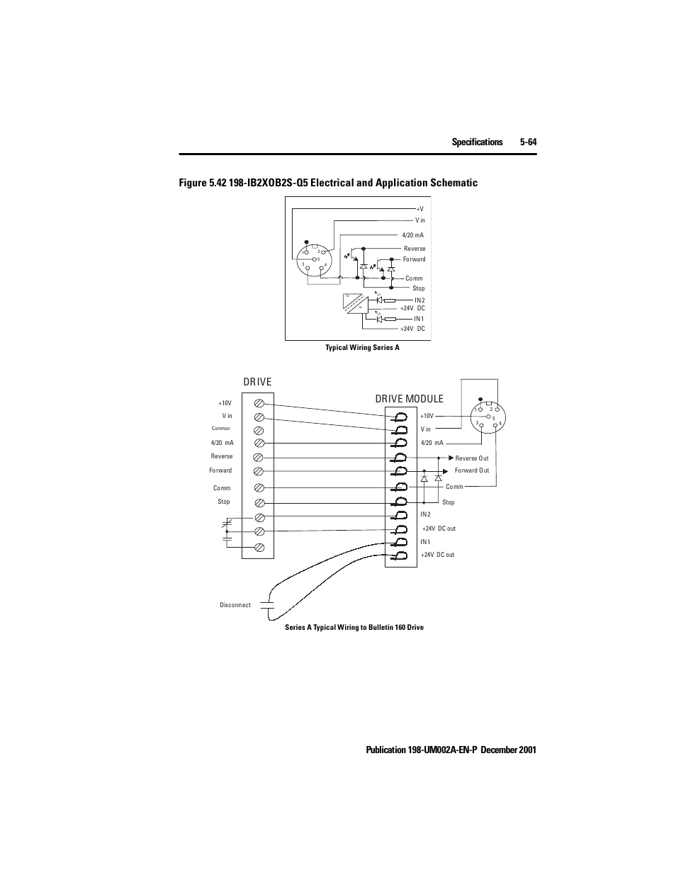 Dr ive drive module | Rockwell Automation 198 Series C Modular DeviceNet Starter Auxiliary User Manual User Manual | Page 123 / 176