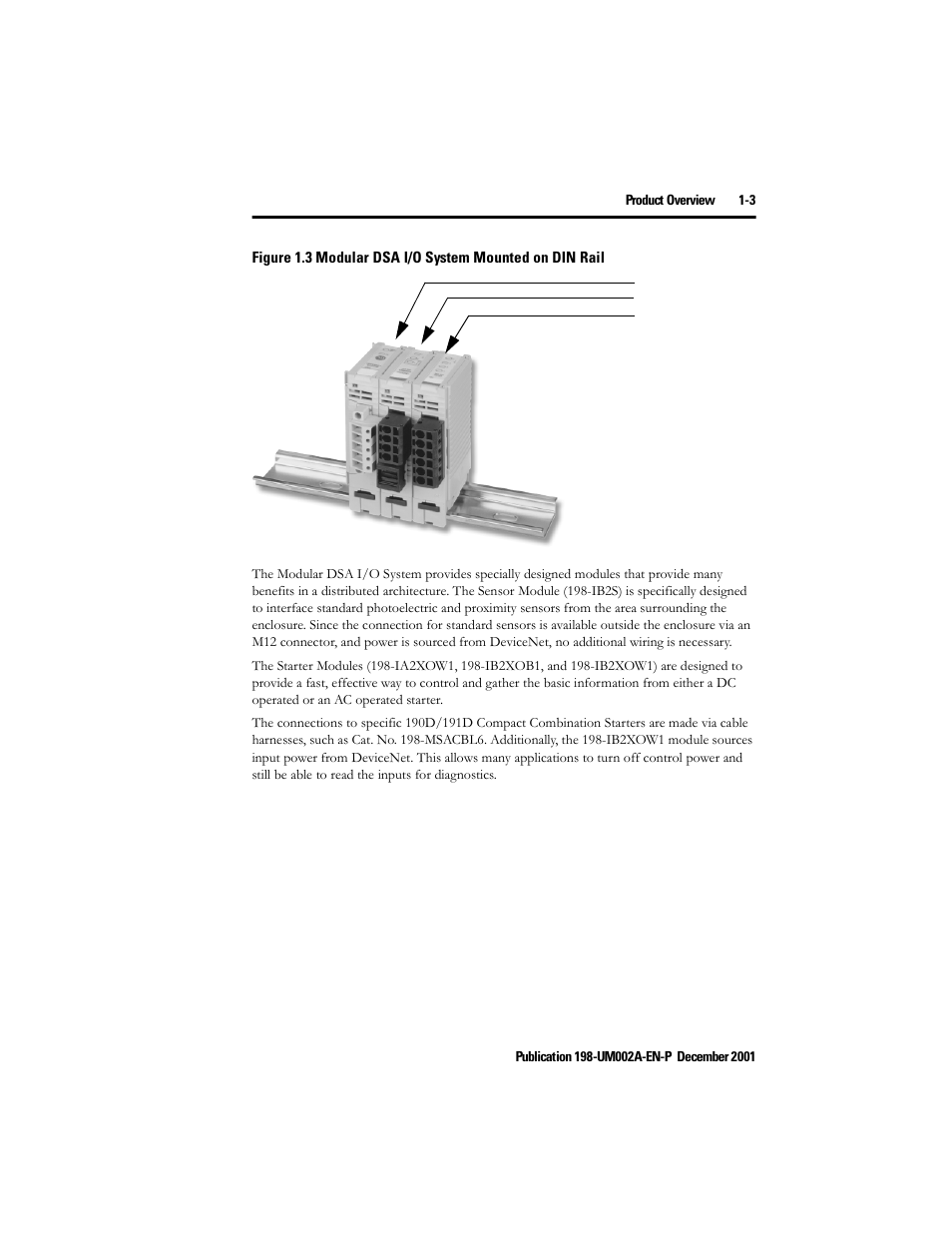 Rockwell Automation 198 Series C Modular DeviceNet Starter Auxiliary User Manual User Manual | Page 13 / 176