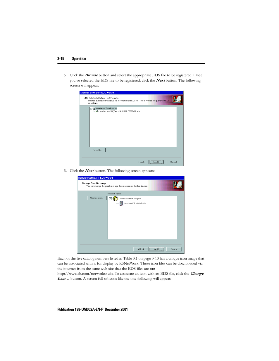 Rockwell Automation 198 Series C Modular DeviceNet Starter Auxiliary User Manual User Manual | Page 36 / 176