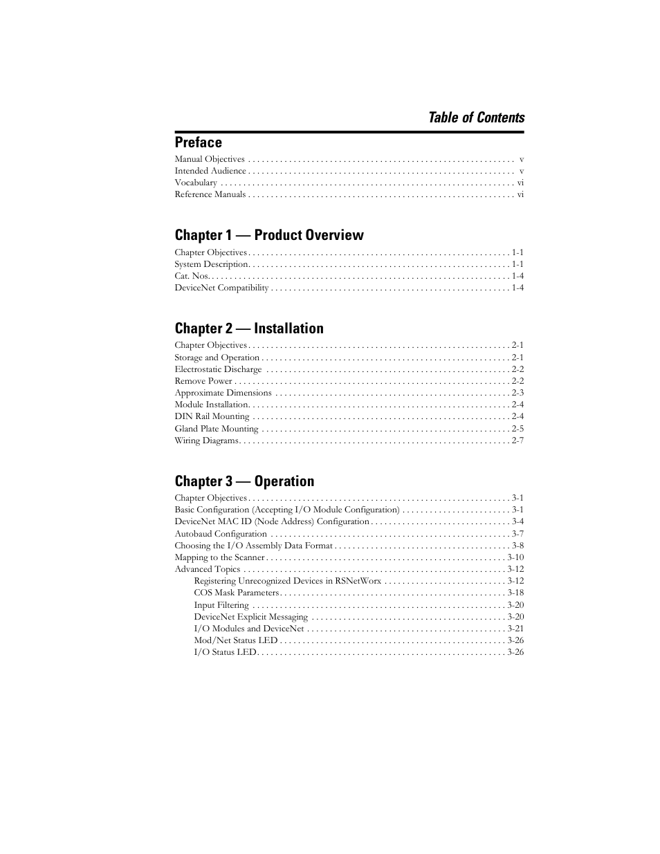 Rockwell Automation 198 Series C Modular DeviceNet Starter Auxiliary User Manual User Manual | Page 7 / 176