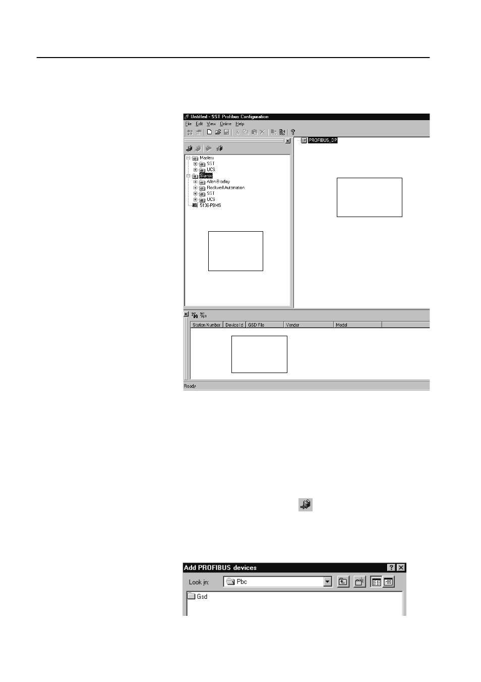 Create a profibus network configuration frame | Rockwell Automation 160PD1 160 Profibus Communication Module User Manual | Page 28 / 56