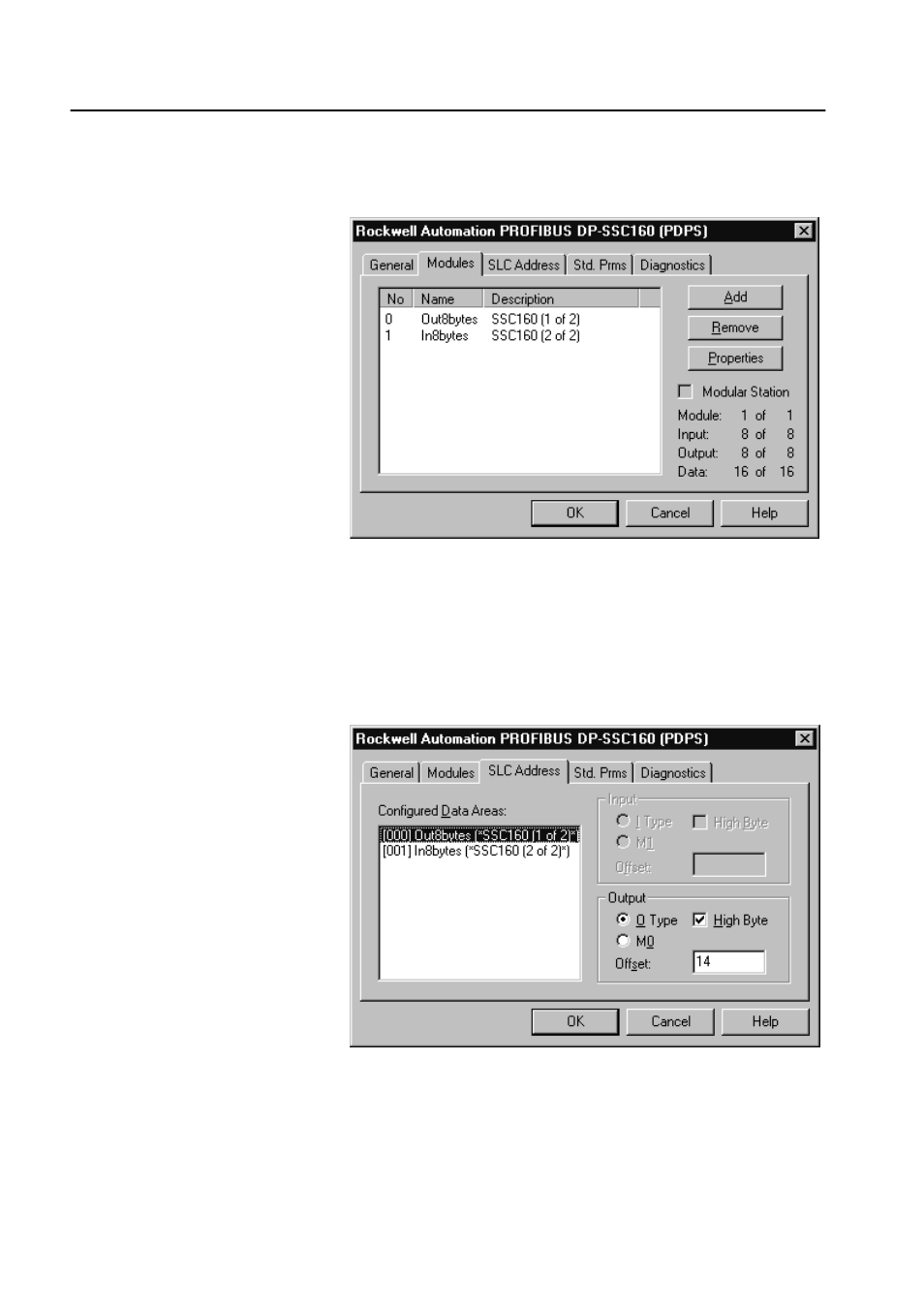 Rockwell Automation 160PD1 160 Profibus Communication Module User Manual | Page 32 / 56