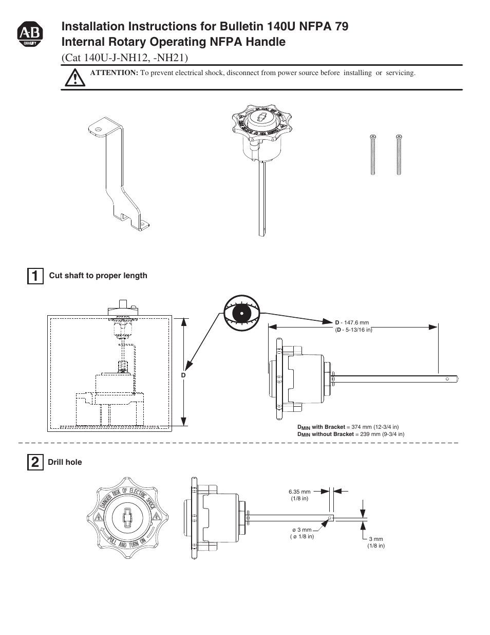 Rockwell Automation 140G-Nx_NSx LSI Getting Started User Manual | 2 pages