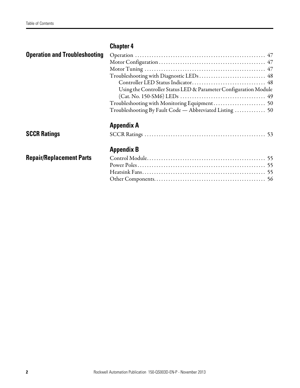 Rockwell Automation 150 SMC Quick Start Manual User Manual | Page 4 / 60