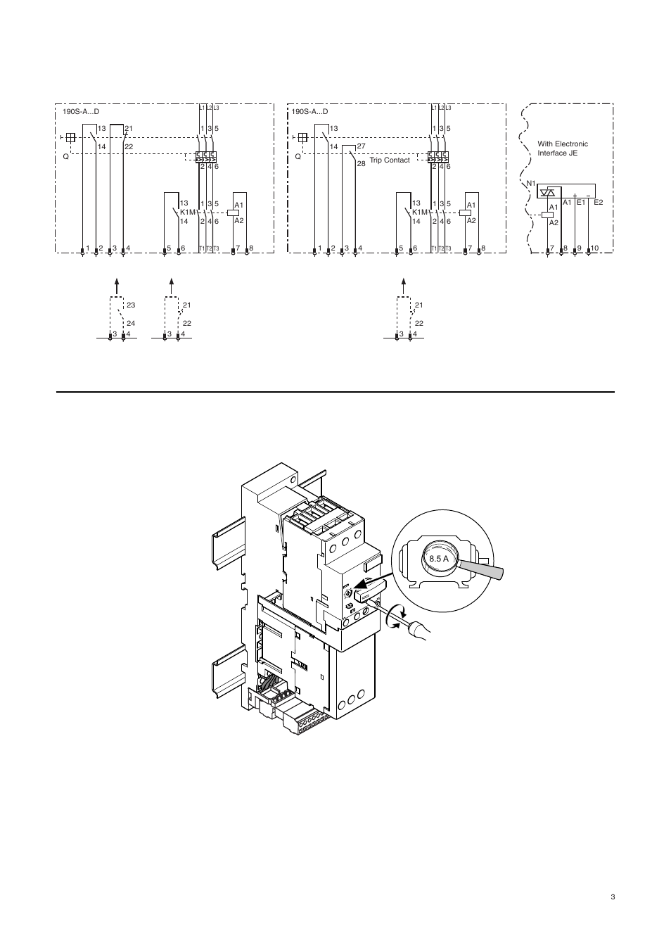 Rockwell Automation 190S Compact Starters with Plug-in Connector User Manual | Page 3 / 4