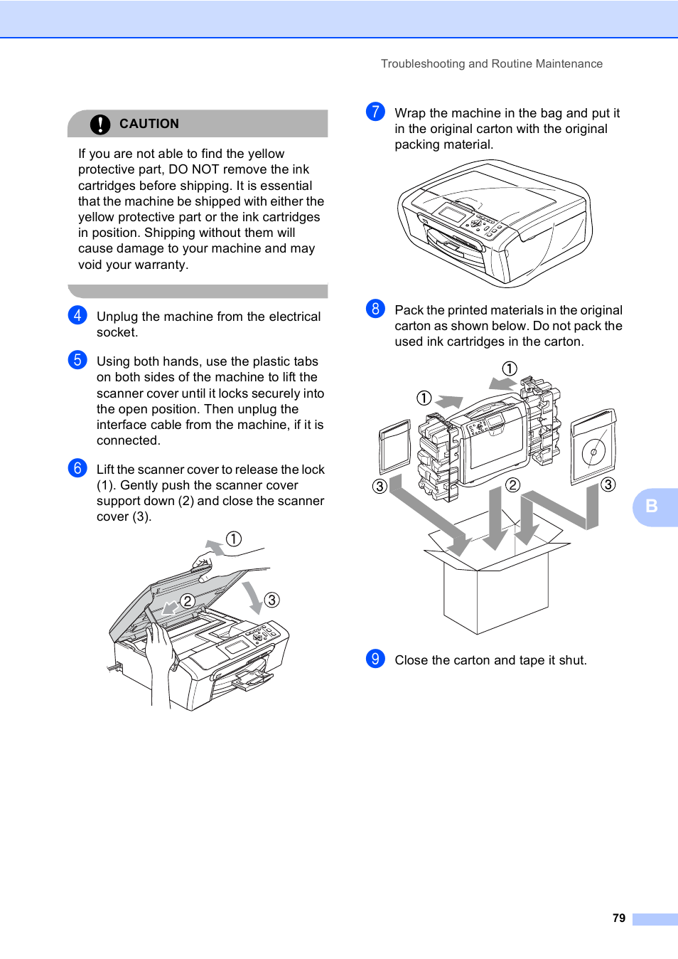 Brother DCP-770CW User Manual | Page 87 / 113