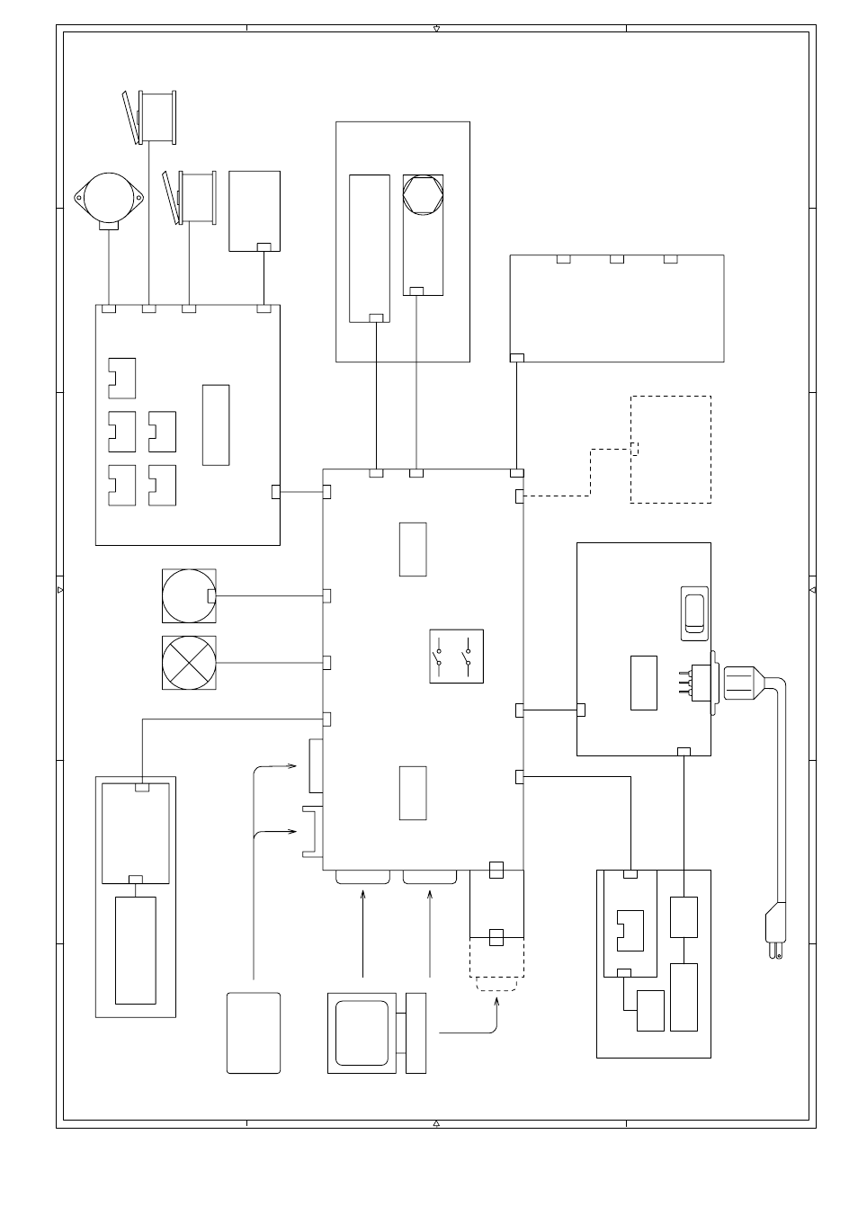 Appendix 1. engine block diagram | Brother HL-1260 User Manual | Page 107 / 483