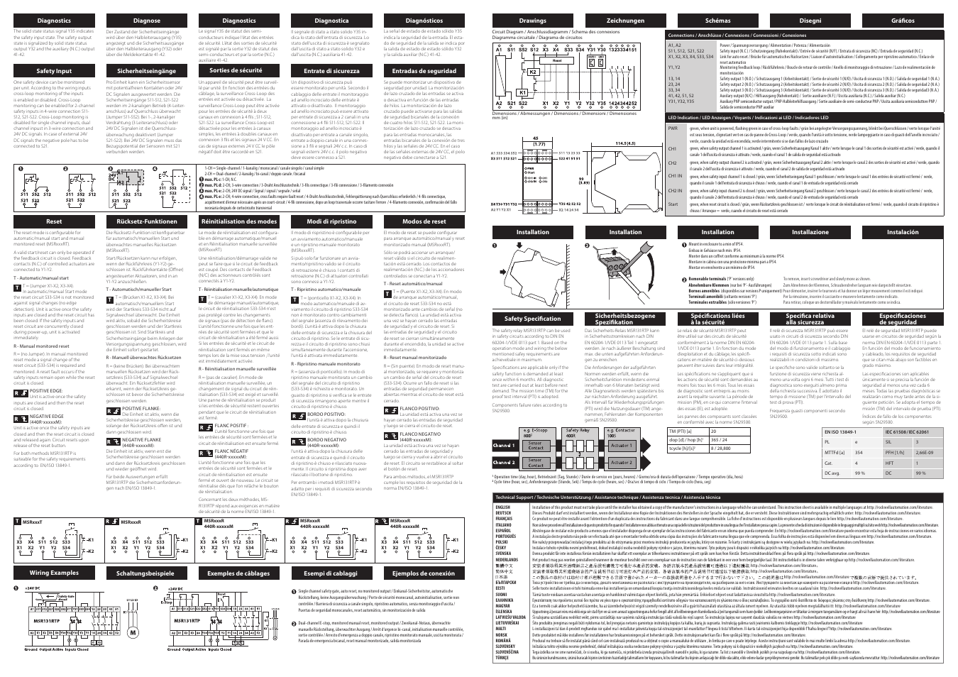 Rockwell Automation 440R Minotaur MSR131RTP User Manual | Page 2 / 2