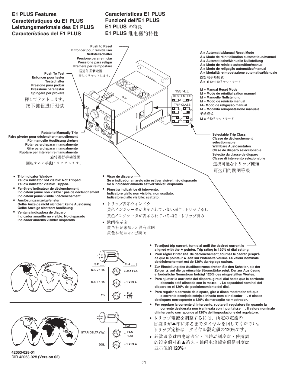 E1 plus e1 plus | Rockwell Automation 193x-EExxP E1 PLUS Overload Relay Application and Installation User Manual | Page 2 / 6